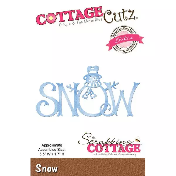 Troquel Cottage Cutz Snow Cce-337