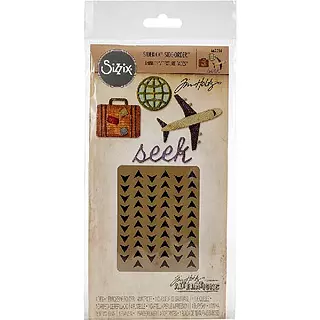 Juego Troqueles Thinlits con Textura Viajes 662714