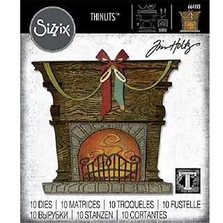 Troquel Thinlits Chimenea Navidad Sizzix 664193