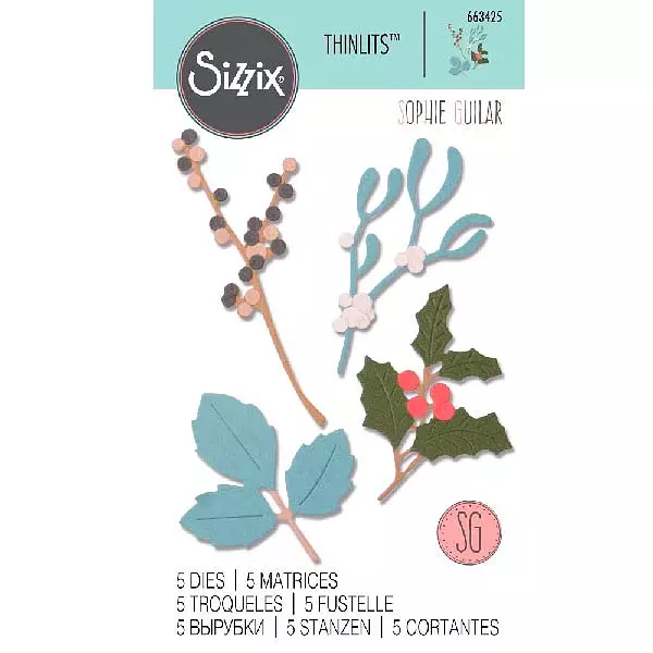 Troquel Thinlits Hojas Sizzix