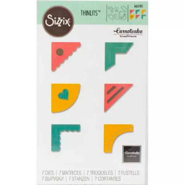 Troquel Thinlits Esquineros Sizzix 663481