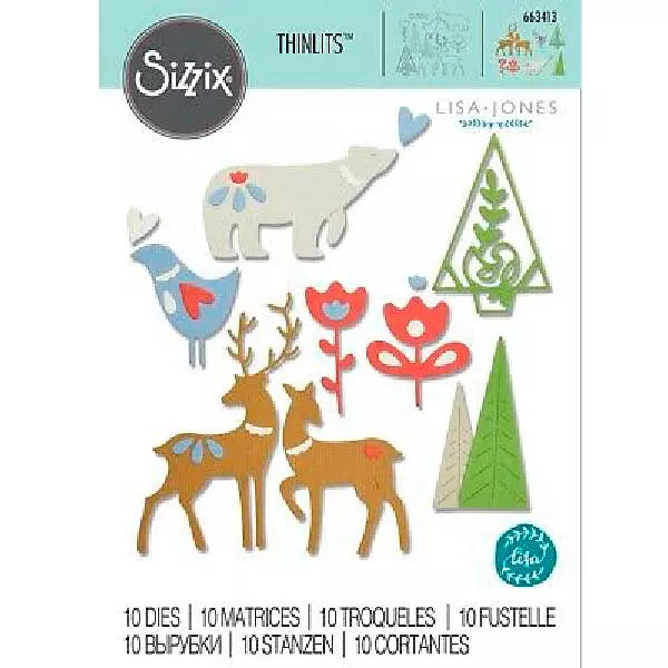 Troquel Thinlits Navidad Sizzix 663413