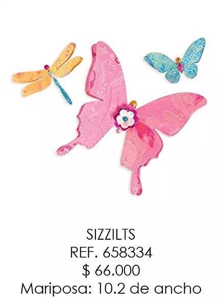 Troquel Thinlits Mariposas 658334