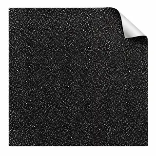 Vinilo Textil Glitter Negro