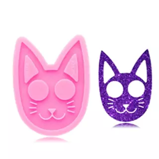 Molde Silicona Gato Mediano