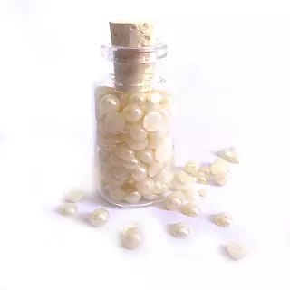 Media Perla De 6 Mm Beige