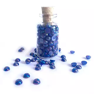 Media Perla De 6 Mm Azul