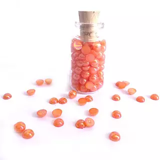 Media Perla De 6 Mm Naranja