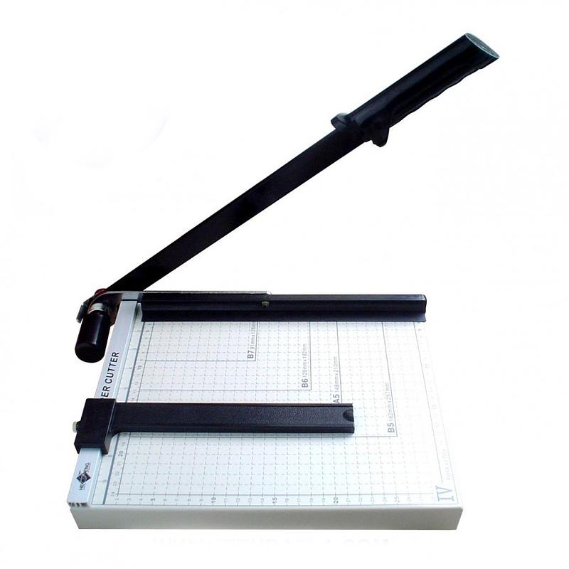 Guillotina cortadora de papel, recortadora de papel resistente, tabla de  cortar de papel de 15 pulgadas, capacidad de 12 hojas, máquina de