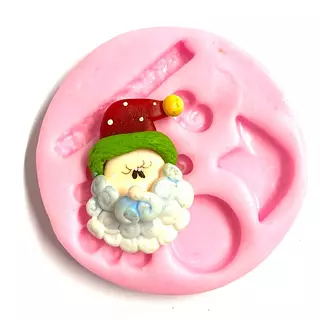 Molde Silicona Papá Noel