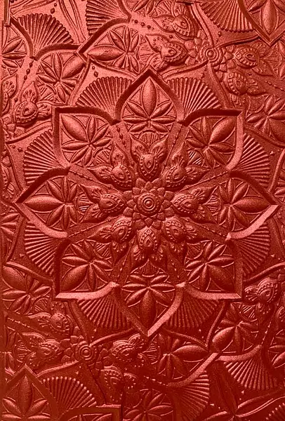 664405 Carpeta Relieve 3d Mandala Floral