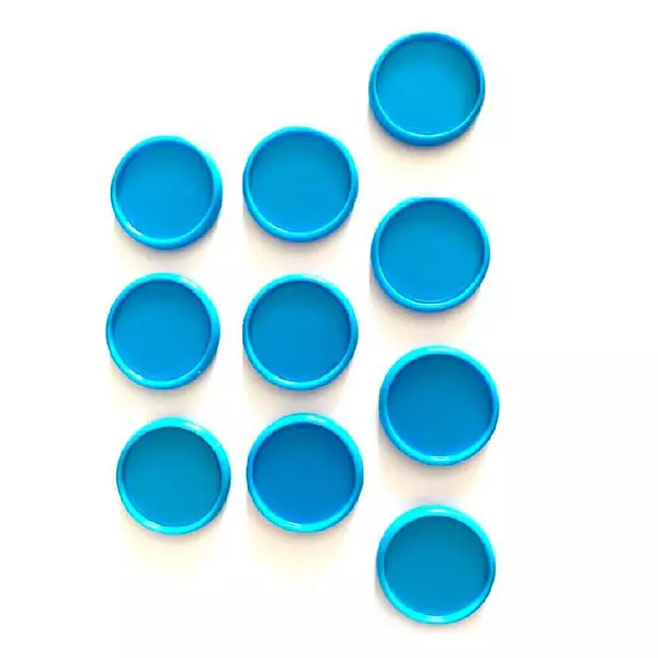 Discos Azules Para Encuadernar * 10 Pz