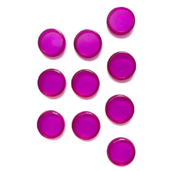 Discos Magentas De 2.5 Cm * 10 Pz