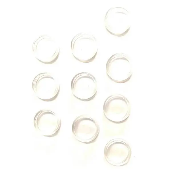 Disco Transparentes * 10 Pz