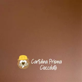 10 Hojas Cartulina Prisma Chocolato (220 Gr)