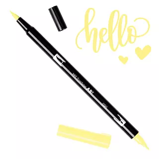 Tombow Dual Brush Pen 090 Amarillo Bebé