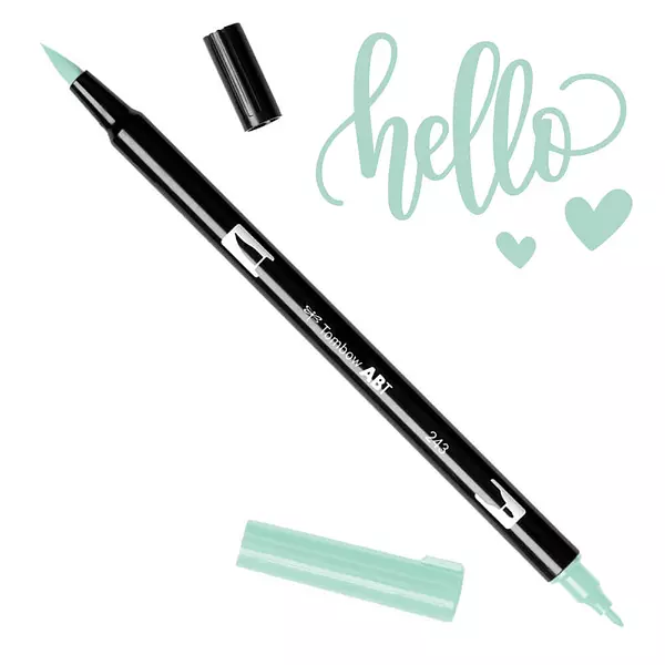 Tombow Dual Brush Pen 243 Menta