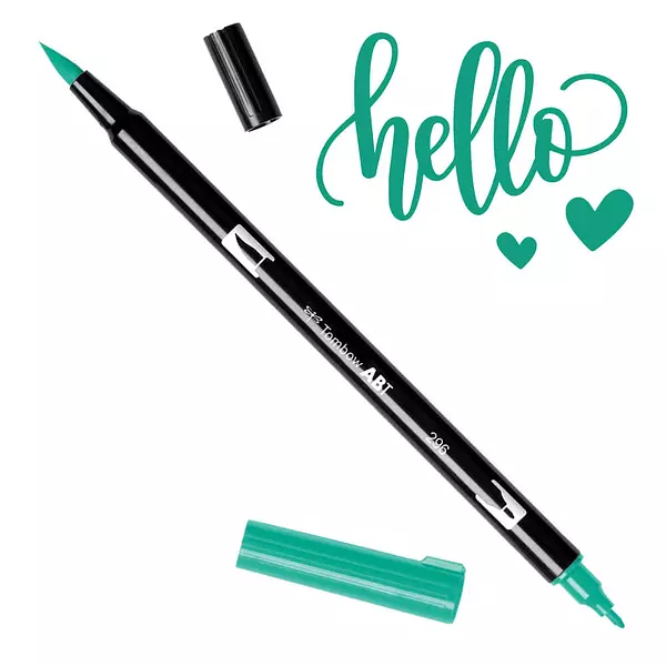 Tombow Dual Brush Pen 296 Verde