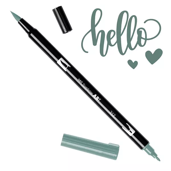 Tombow Dual Brush Pen 312 Acebo