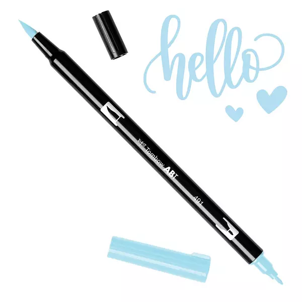 Tombow Dual Brush Pen 491 Azul Glacial