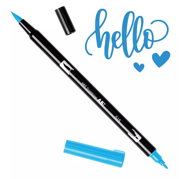 Tombow Dual Brush Pen 515 Celeste