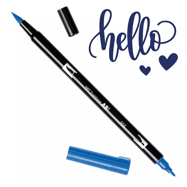 Tombow Dual Brush Pen 555 Ultramario