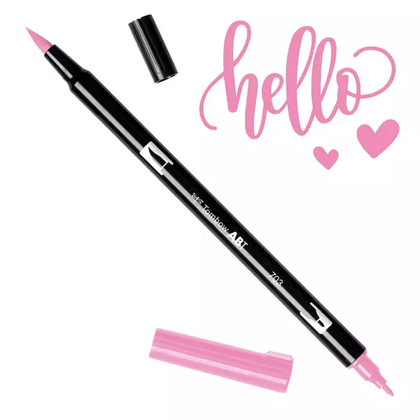 Tombow Dual Brush Pen 703 Rosa Flor