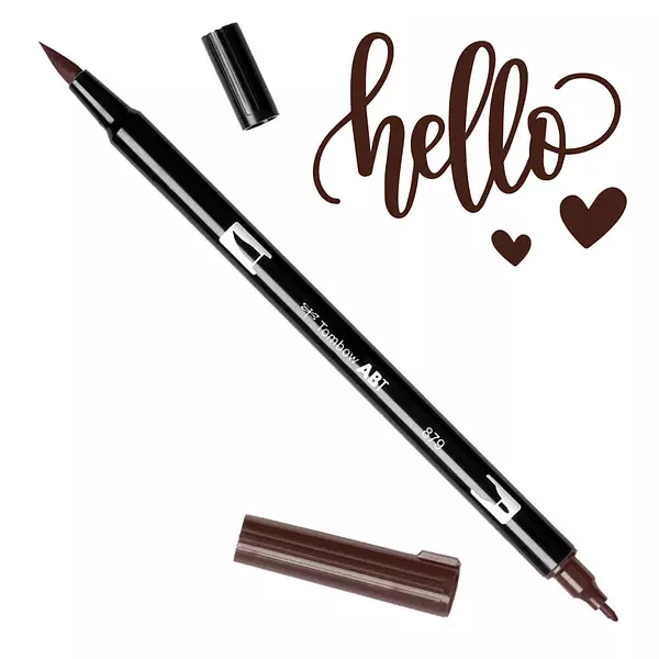 Tombow Dual Brush Pen 879 Cafe