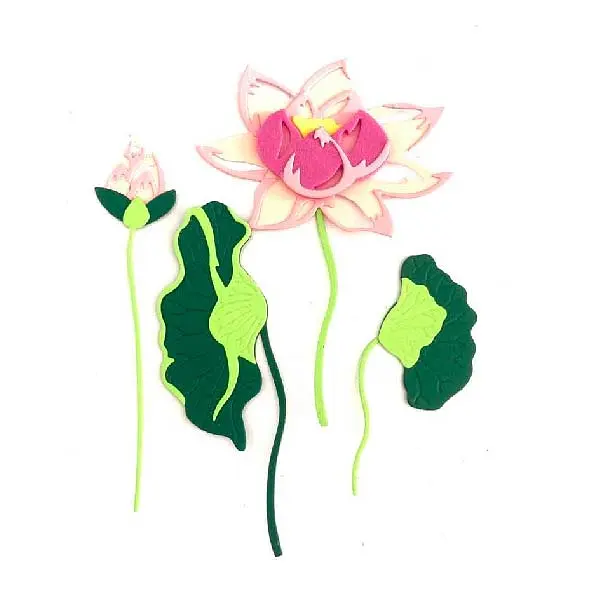 Troquel Thinlits 663867 Flores de Agua