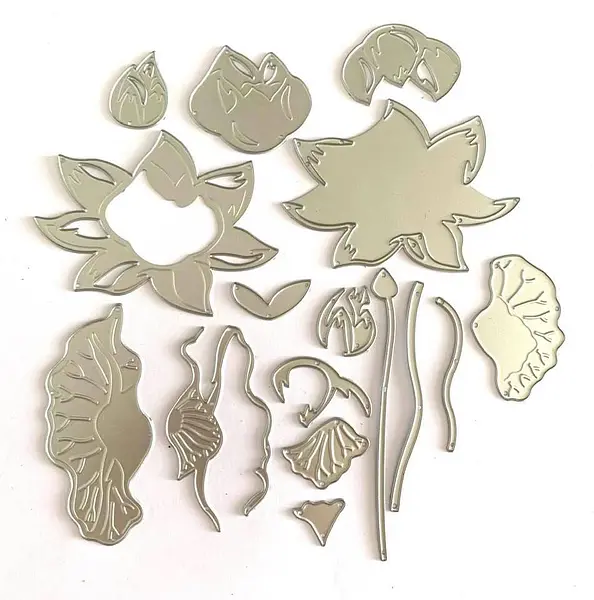 Troquel Thinlits 663867 Flores de Agua