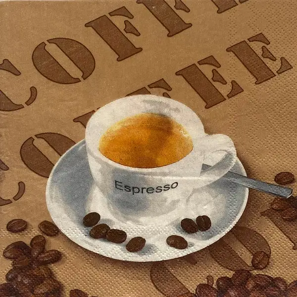 Servilleta Decorativa Café