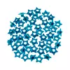 Ojaletes Estrellas Turquesa * 50 Pz
