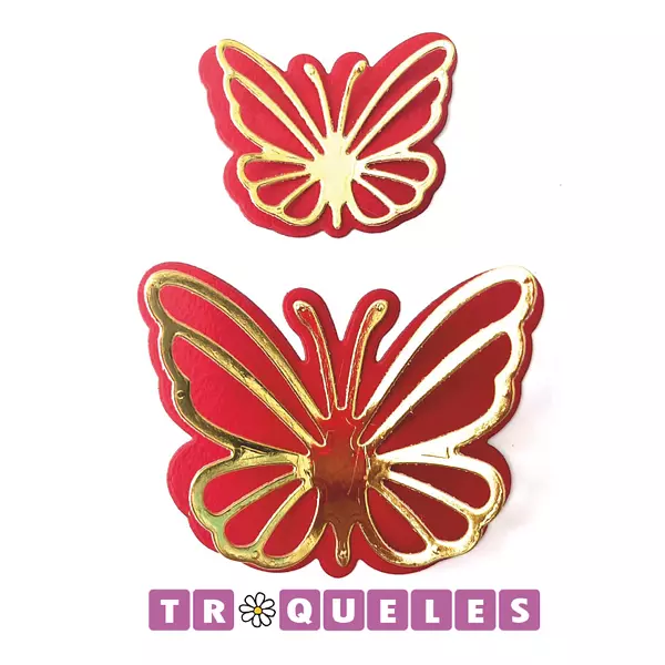 3604 Troquel Mariposas Dobles