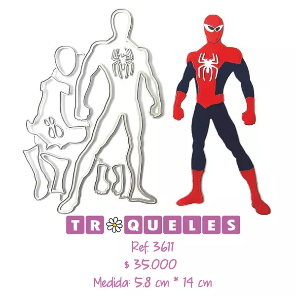 3611 Troquel Spiderman