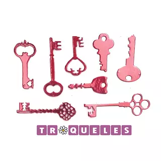 3600 Troquel Llaves * 9 Pz