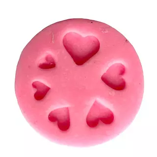 Molde Silicona Corazones Minis