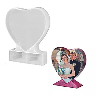 Molde Corazon Con Base