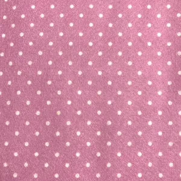 Paño Lency Estampado Rosado con Pepas Blancas