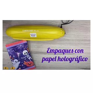 Empaques con papel Holografico