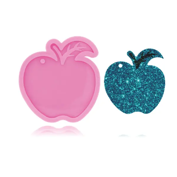 Molde Silicona Manzana Grande