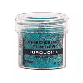 Polvos Embossing Turquesa
