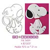 3654 Troquel Snoopy Grande