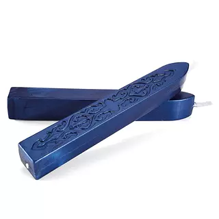 Barra De Lacre Azul Oscuro * Unidad