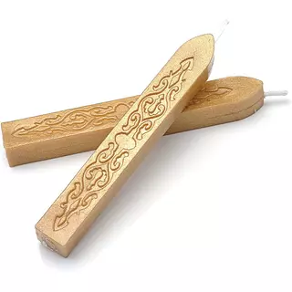 Barra De Lacre Dorado Claro * Unidad