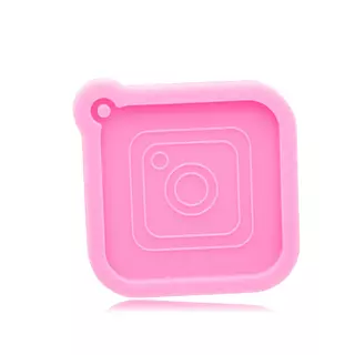 Molde Silicona Llavero Instagram