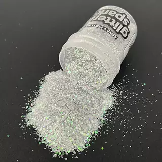 Escarcha Glitter Spark Plata