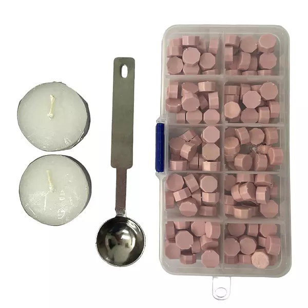 Kit Sellado Lacre Palo De Rosa * 150 Pz