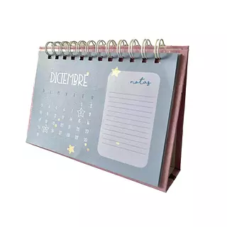 Diseño Calendario 2026 De 12 Argollas