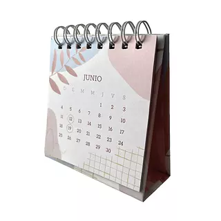 Diseño Calendario 2026 De 8 Argollas