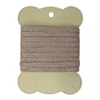 Elastico Glitter Rosado * 10 Mts